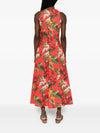 ARCHIVIO '67 Archivio '67 A-line Printed cotton midi dress