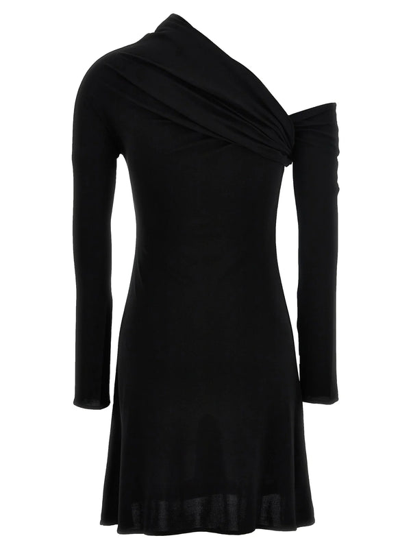 Courreges Courreges Twist Crepe Mini Dress - Bellezzawow