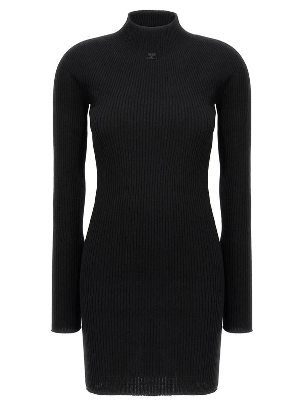 Courreges Courreges Solar Light Rib Dress