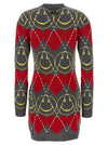 Moschino Moschino Smiley® Wool Dress