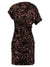 Ganni Ganni Brown Sequins Mini Dress