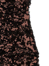 Ganni Ganni Brown Sequins Mini Dress
