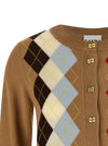 Ganni Ganni Diamond-shaped Cardigan