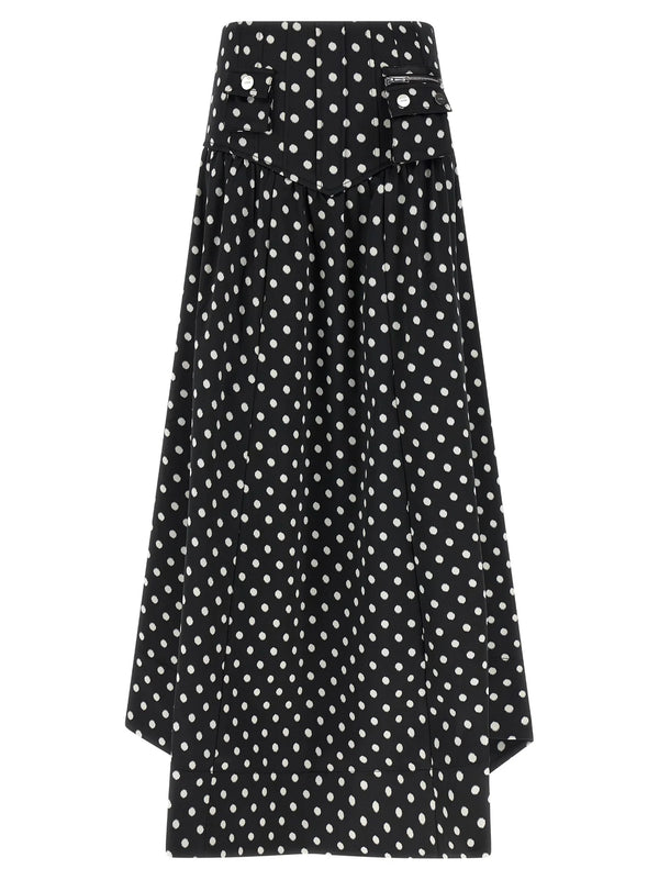 Ganni Ganni Polka Dots Skirt