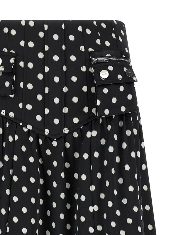 Ganni Ganni Polka Dots Skirt