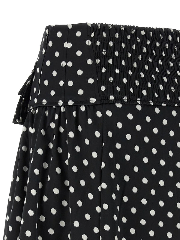 Ganni Ganni Polka Dots Skirt