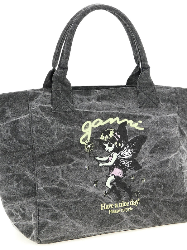 Ganni Ganni Medium Fairy Shopping Bag