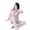 Modal Sleep Wear Women Pajamas Set Long-sleeved Long Trousers Women Home Clothes Plus Size Two-piece Suit for Homewear