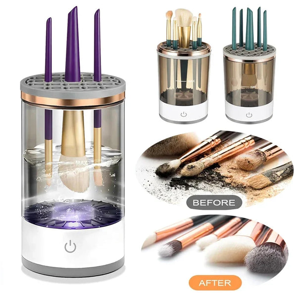 USB Electric Makeup Brush Cleaner & Dryer Electric Brush Cleaner