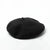 Unisex Wool Beret – Large Winter Hat black L 58-60cm Unisex Wool Beret – Large Winter Hat