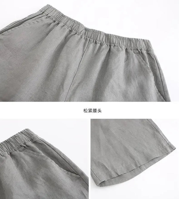 2-Piece Linen Pajama Set 2-Piece Linen Pajama Set