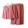 Women’s 2-Piece Cotton Pajama Set – Autumn Sleepwear Women’s 2-Piece Cotton Pajama Set