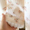 Women’s Thick Cotton Pajama Set – Autumn Floral Sleepwear Women’s Thick Cotton Pajama Set