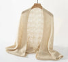 Wool Cashmere Shawl for Women – Soft Warm Wrap 02 Beige Cashmere Wool Cashmere Shawl for Women – Soft Warm Wrap