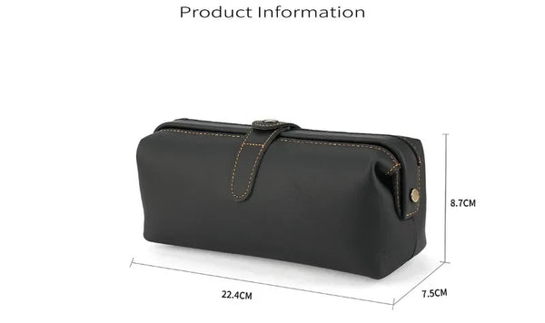 Genuine Leather Cosmetic Bag Leather Cosmetic Bag