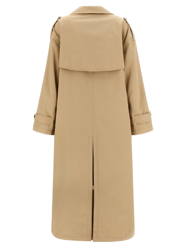 Mm6 Maison Margiela Mm6 Maison Margiela Trench Coat With Gloves