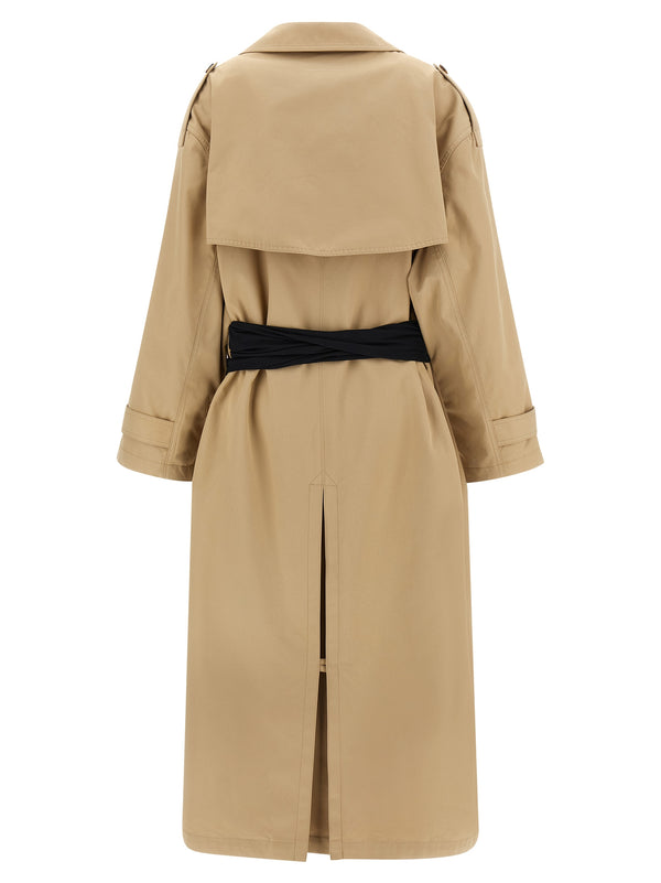 Mm6 Maison Margiela Mm6 Maison Margiela Trench Coat With Gloves