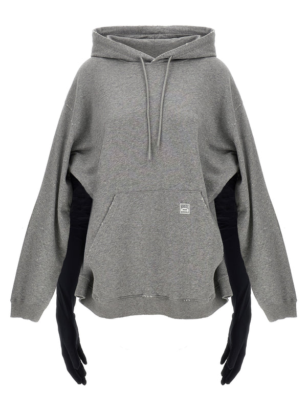 Mm6 Maison Margiela Mm6 Maison Margiela Hoodie Dress With Gloves