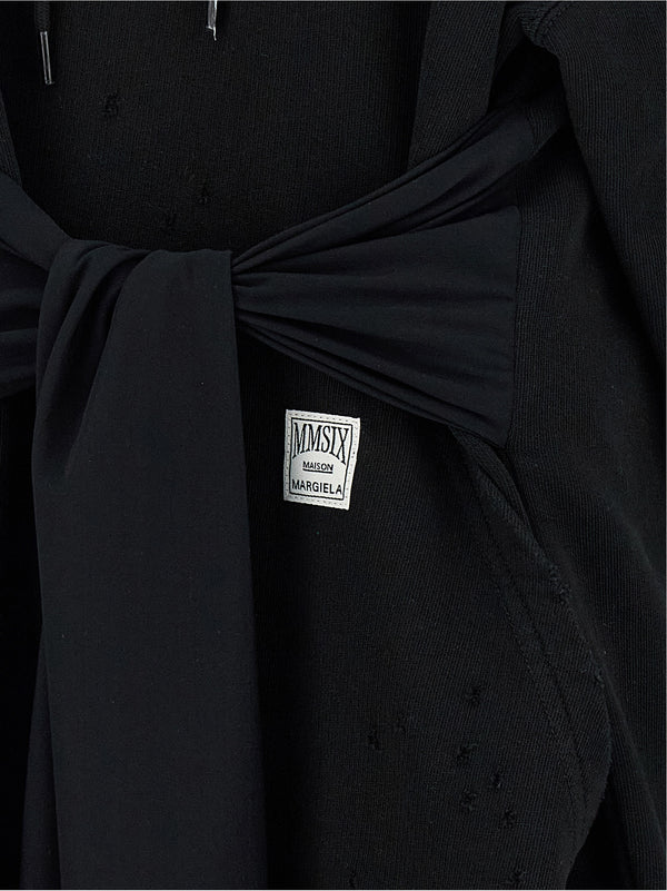 Mm6 Maison Margiela Mm6 Maison Margiela Hoodie Dress With Gloves