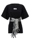 Mm6 Maison Margiela Sequin Gloves T-shirt