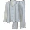 Women’s Pink Striped 2PCS Satin Pajama Set Pink Striped 2PCS Satin Pajama Set