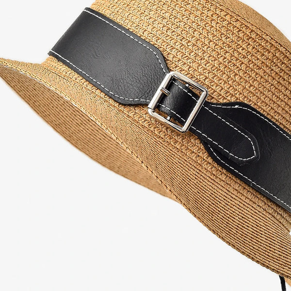 Women Straw Sun Hat – Summer Handmade Cap Women Straw Sun Hat