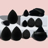 Makeup Sponge Set 12Pcs Black no box Makeup Sponges
