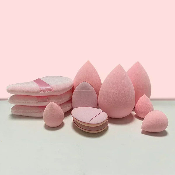 Makeup Sponge Set 12Pcs Pink no box Makeup Sponges