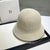 Women Summer Bucket Hat – Korea Designer Panama beige Women Summer Bucket Hat