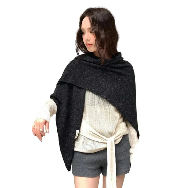 100% Wool Oversized Triangle Shawl 100% Wool Oversized Shawl