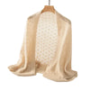 Wool Cashmere Shawl for Women – Soft Warm Wrap 01 Beige Cashmere Wool Cashmere Shawl for Women – Soft Warm Wrap