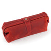 Genuine Leather Cosmetic Bag 7025red Leather Cosmetic Bag