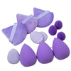 Makeup Sponge Set 12Pcs Purple no box Makeup Sponges