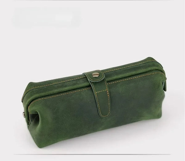 Genuine Leather Cosmetic Bag Leather Cosmetic Bag
