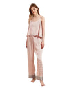 Women’s 3-Piece Silky Satin Pajama Set – Kimono & Robe 3-Piece Silky Satin Pajama Set