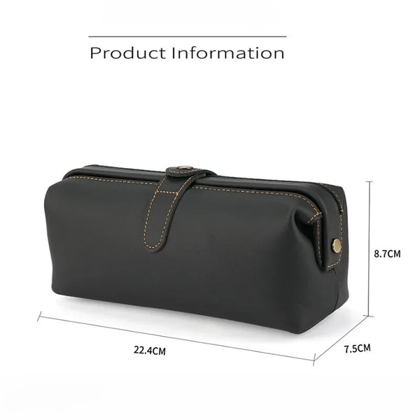 Genuine Leather Cosmetic Bag Leather Cosmetic Bag