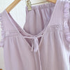 Women’s 3-Piece Cotton Pajama Set – Sleeveless Summer Women’s 3-Piece Cotton Pajama Set