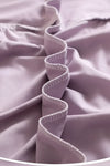 Modal Cotton Pajamas for Women Long-sleeved V-neck Home Clothes Elegant Lace Can Be Worn on the Outside Loose Suit