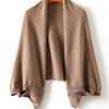 100% Wool Knitted Cape Shawl 100% Wool Knitted Cape Shawl