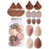 Makeup Sponge Set 14Pcs Coffee in box Makeup Sponges
