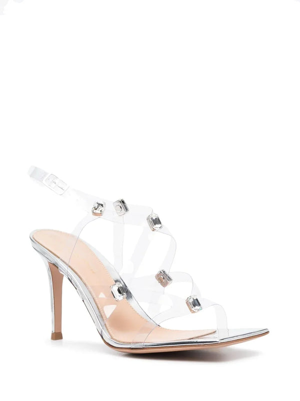 Gianvito Rossi Gianvito Rossi Crystal Fever 85mm sandals