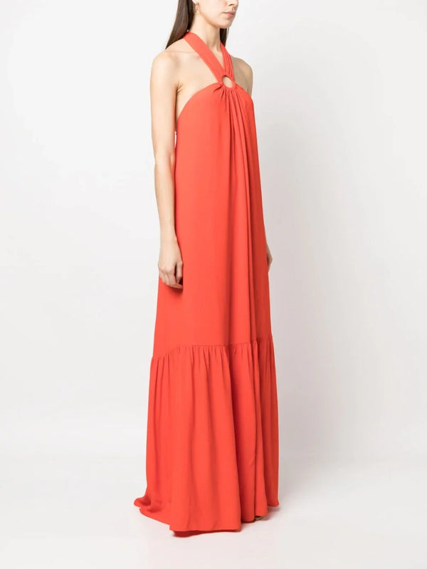Erika Cavallini Semi-Couture Erika Cavallini Semi-Couture Silk blend long dress