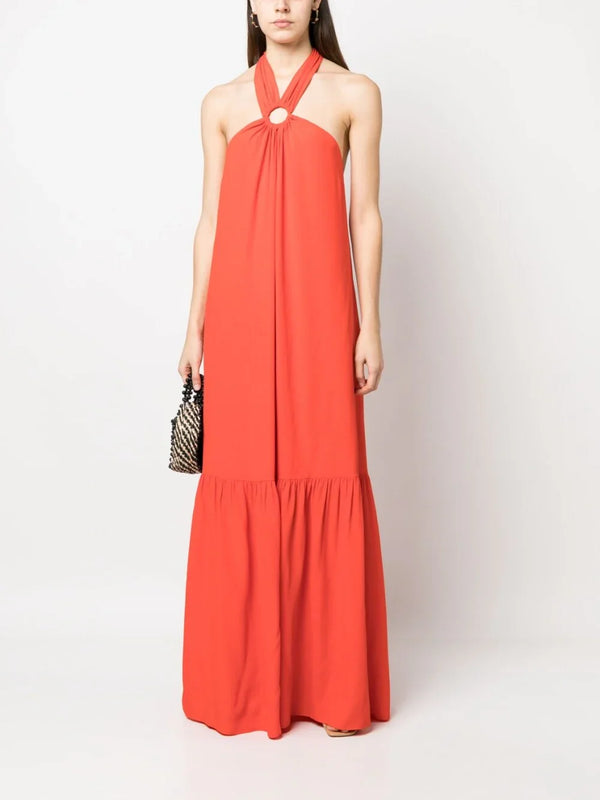 Erika Cavallini Semi-Couture Erika Cavallini Semi-Couture Silk blend long dress