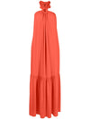 Erika Cavallini Semi-Couture Erika Cavallini Semi-Couture Silk blend long dress