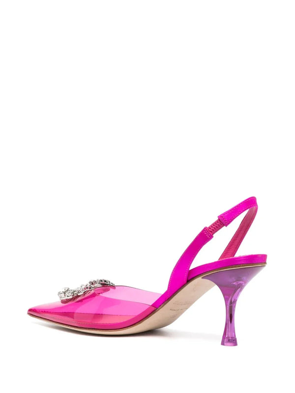 Dsquared2 Dsquared2 D2 Rhinestone Statement Slingback pumps