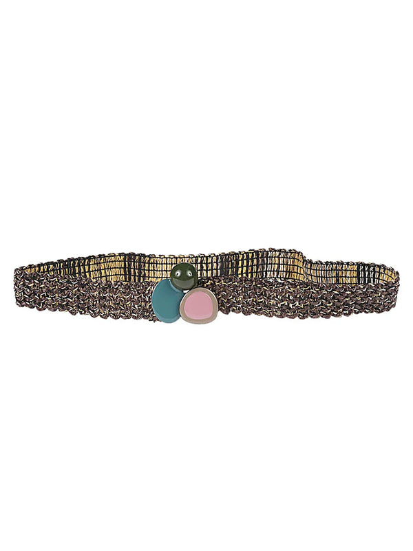 Exquisite J Exquisite J Raffia belt