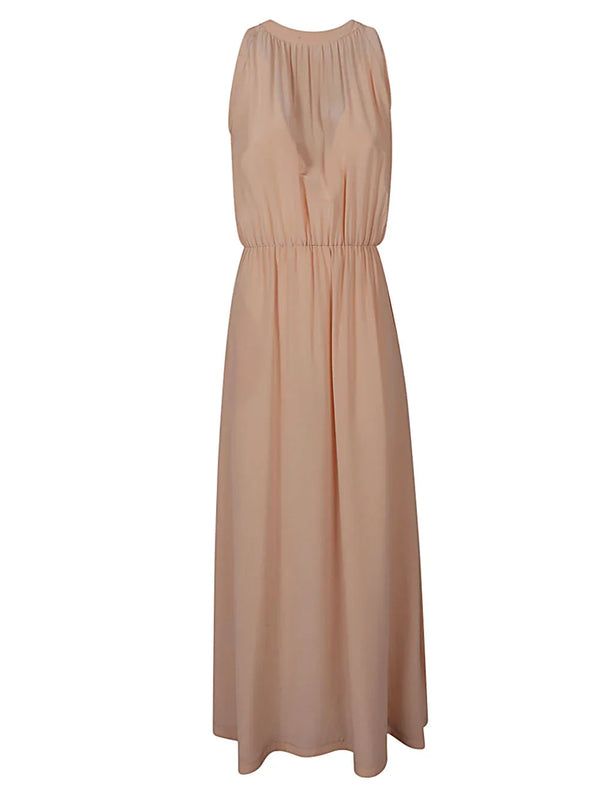 Crida Crida Silk long dress