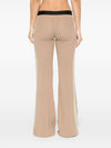 Palm Angels Palm Angels Logo tape knitted trousers