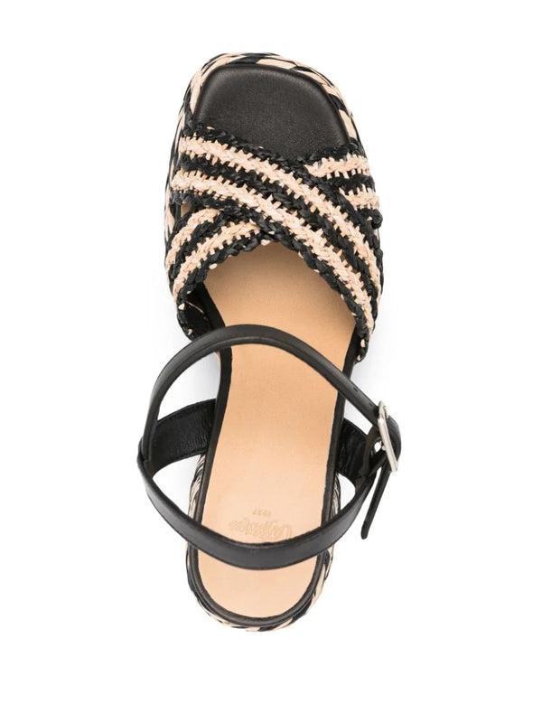 Castañer Castañer Vicen Raffia Heel Sandals