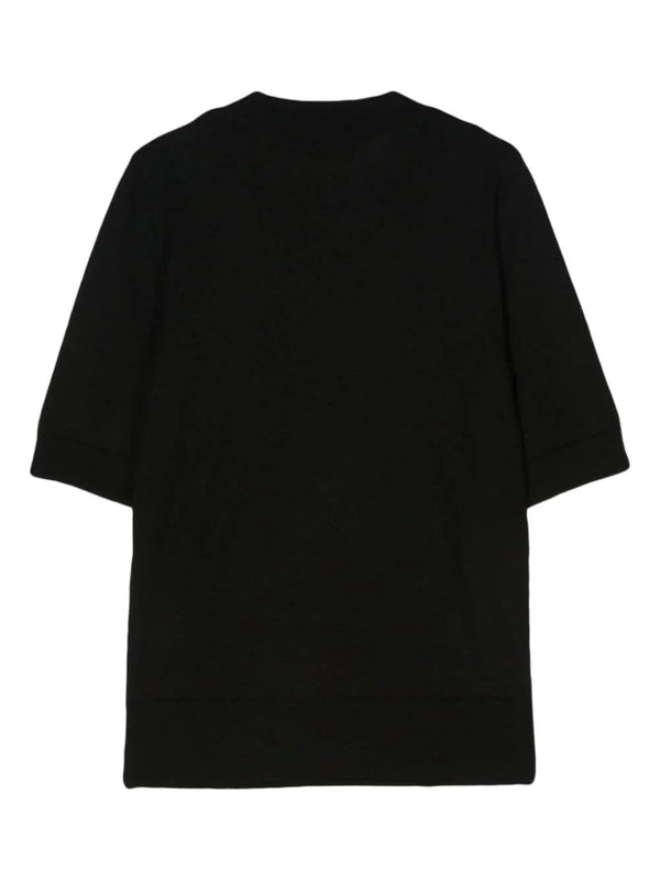 Wild Cashmere Wild Cashmere Silk and cashmere blend half-sleeve sweater